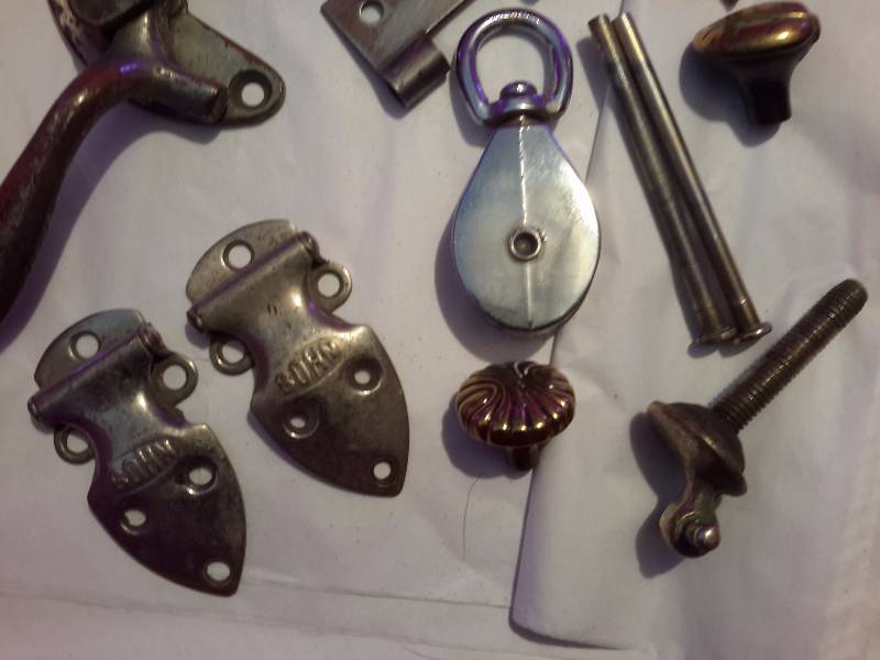 Misc.Window and hinge Hardware. BOHN HINGES