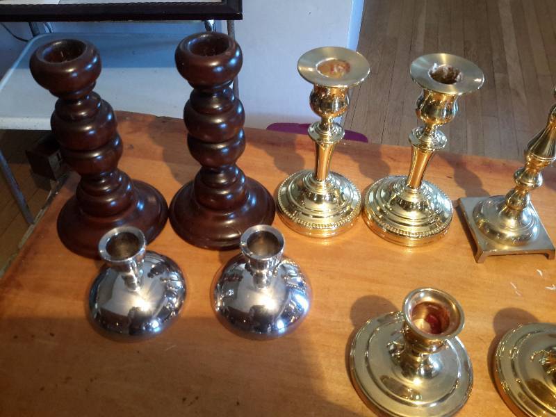 Misc. Candle Sticks as pictured