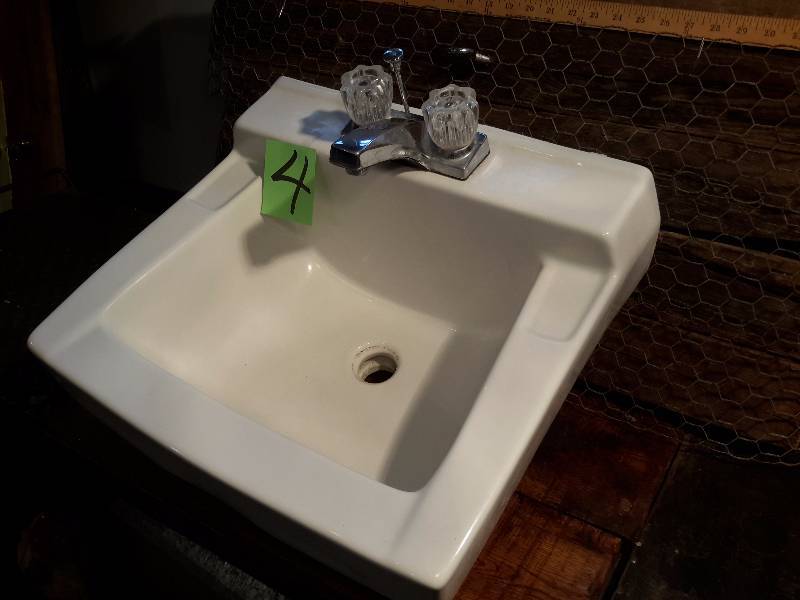 GERBER, K35 Bathroom Sink  19 12 in x 17 in.. Shallow Bathroom Sink