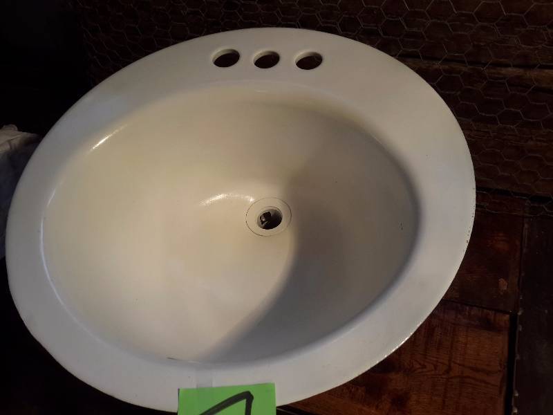 Kohler USA 18in SSS, Cast IronEnamel Round Sink