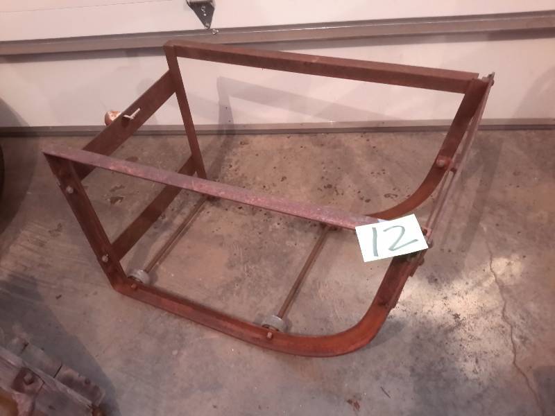 Heavy Iron Pipe CartWelding cart.. What ever..