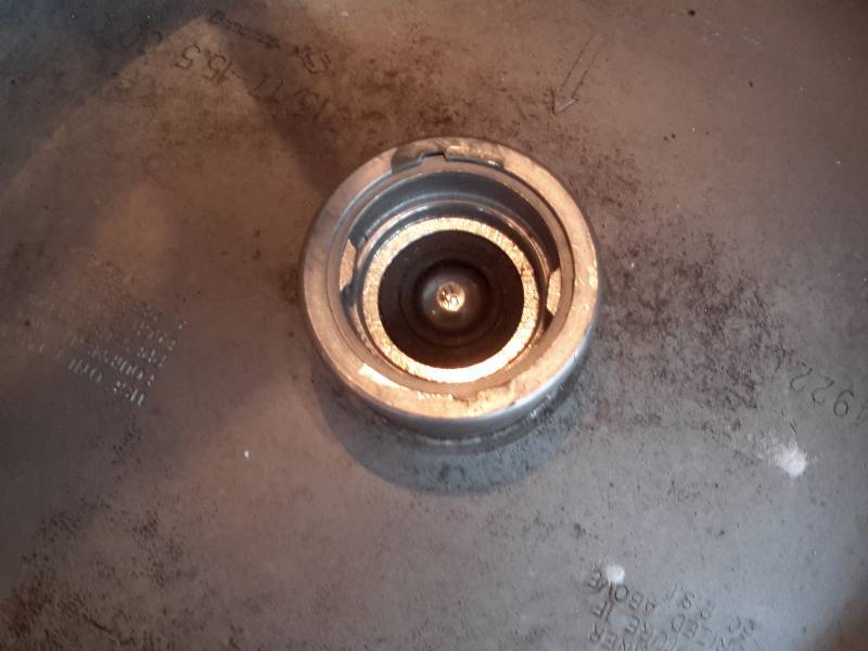 Approx 16 Gal, stainless steel keg