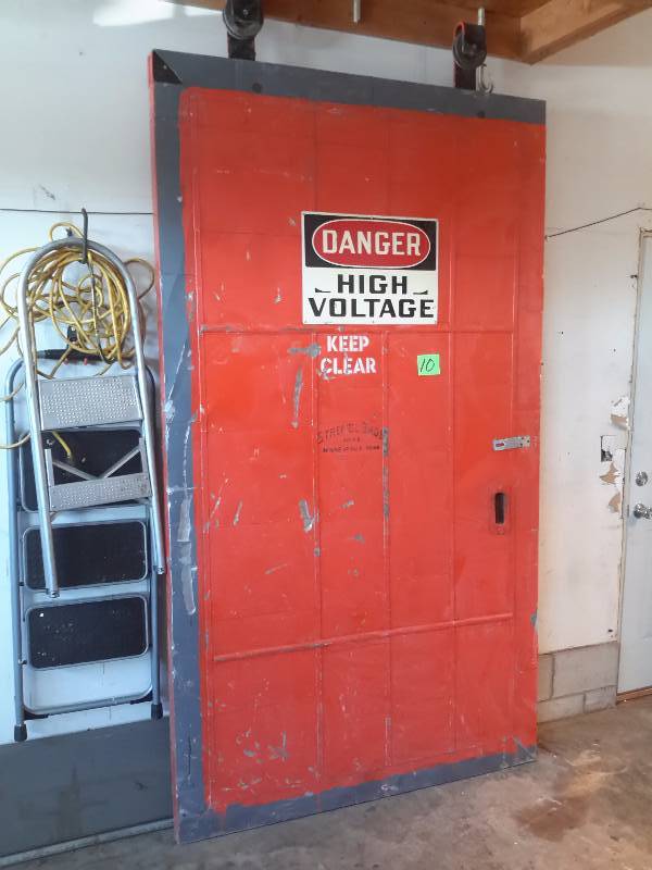 56in X 88 X 2 1 2 In Industrial Fire Door Stremel Bros Mfrs