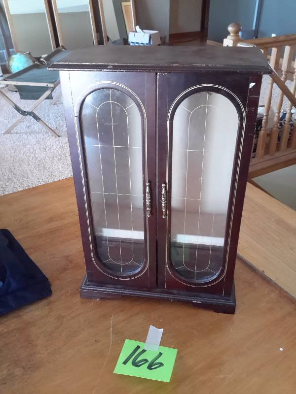Jewelry Cabinet.  11in x 6in x 17in