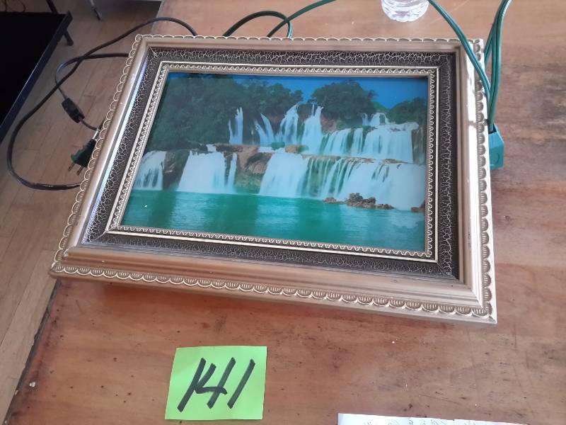 Falls Picture. Moving falls and the sound of the water.  16in x 13in