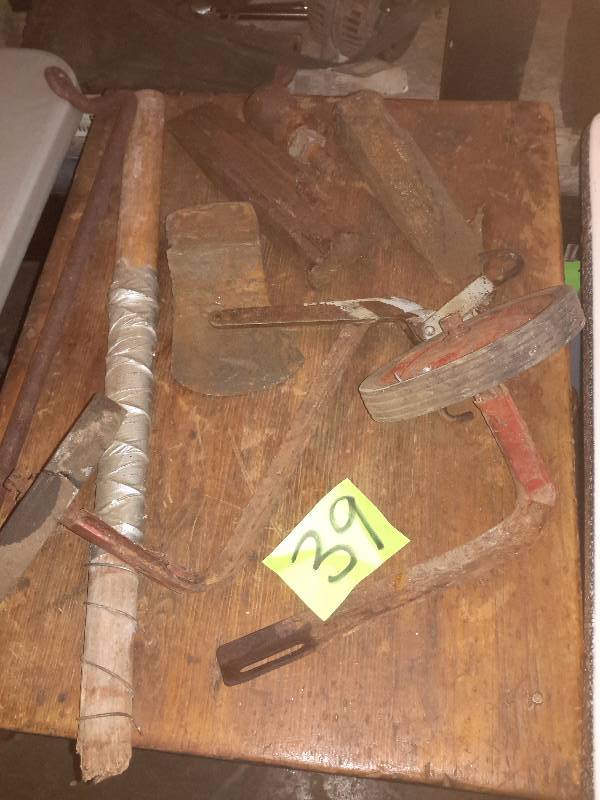 Misc. Industrial salvage items as pictured