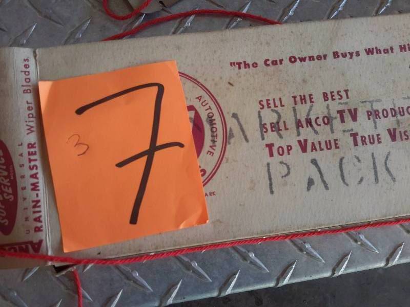 3 Vintage Wind shield wiper blades.  New in box