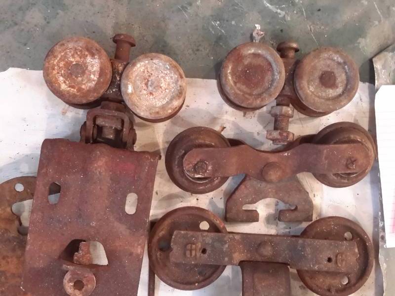 Vintage Hanging Door rollers