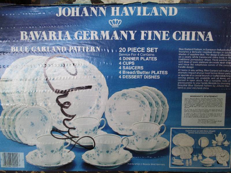 lot 15 image: Johann Haviland China