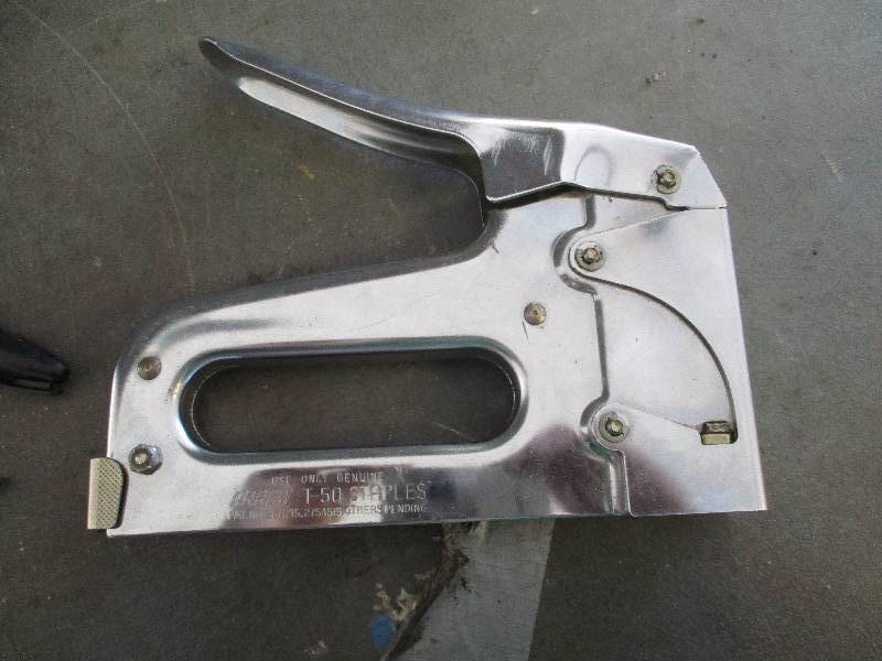 lot 46 image: Scrapers and Staple Gun