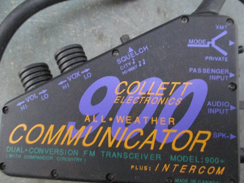 lot 60 image: Collett All-Weather Communicators