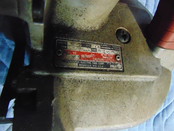 lot 145 image: Milwaukee Band Saw With Case