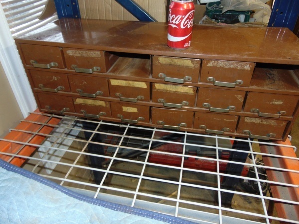 lot 135 image: Multiple Drawer Parts Bin