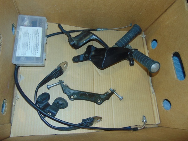lot 111 image: Misc Lot of Motorcycle Parts