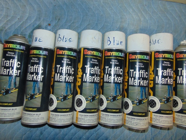 lot 92 image: Lot of Traffic Marking Paint