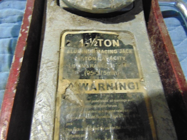 lot 87 image: 1-12 Ton Hydraulic Floor Jack