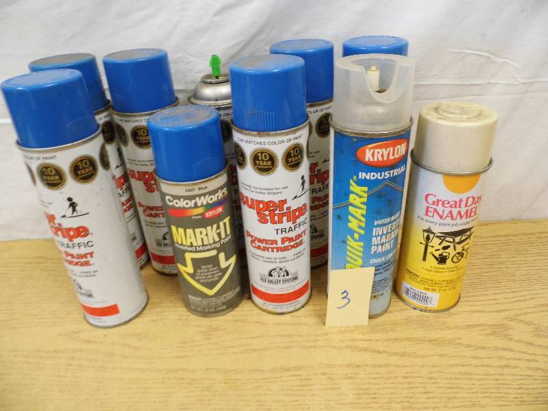 lot 3 image: Marker Paint - Bolts - 5 Gal Bucket