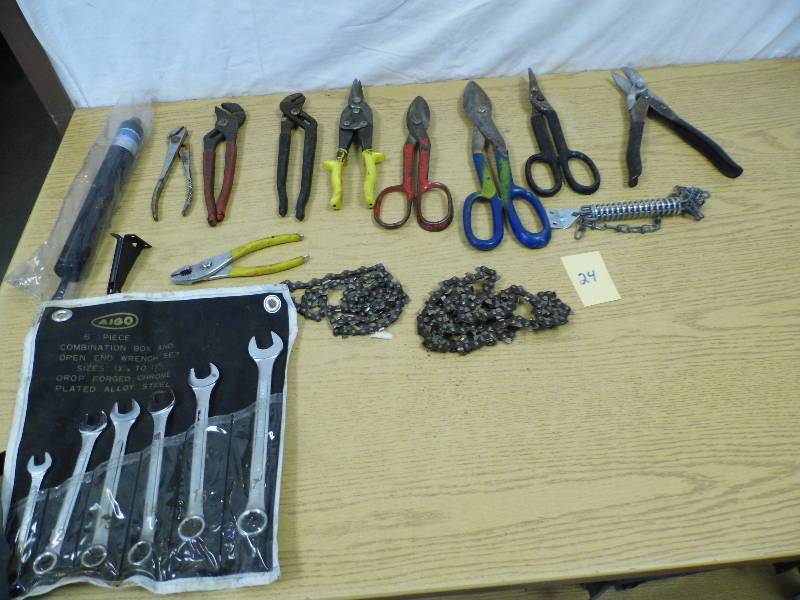 lot 24 image: Tools - Chain Saw Blades
