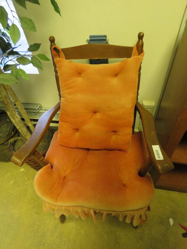 Vintage Wood Rocking Chair