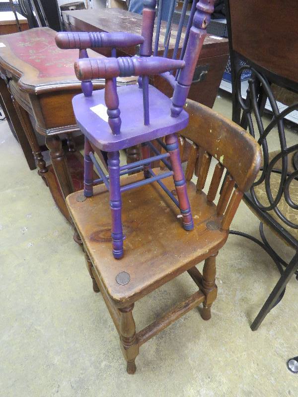Vintage Wood Chairs