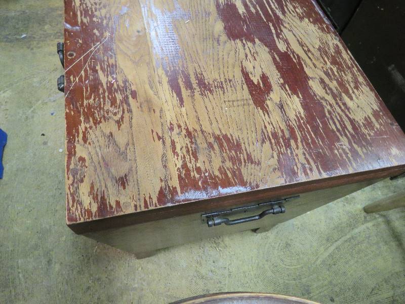 Wood Storage Chest