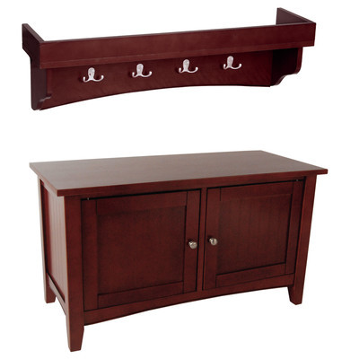 Shaker Cottage Storage Bench
