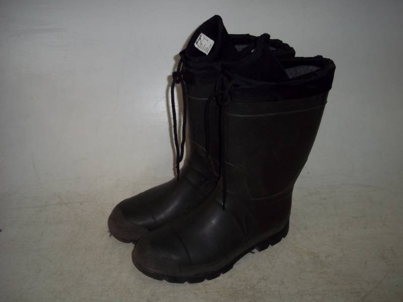 Pair of Size 12 Winter Boots with Insulated Socks