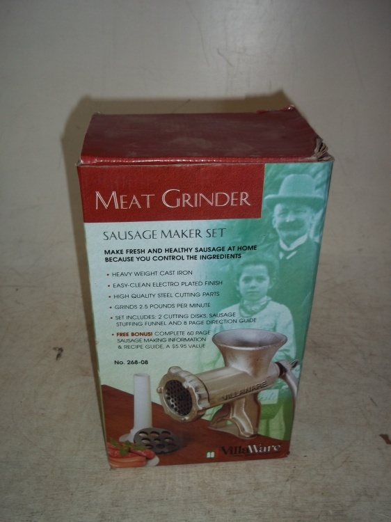 Meat Grinder Sausage Maker Set