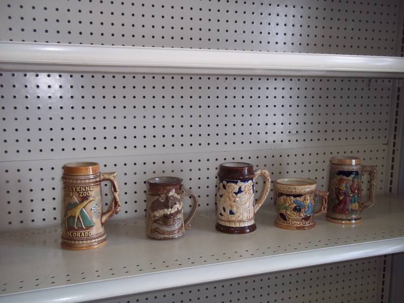 5 Beer Steins