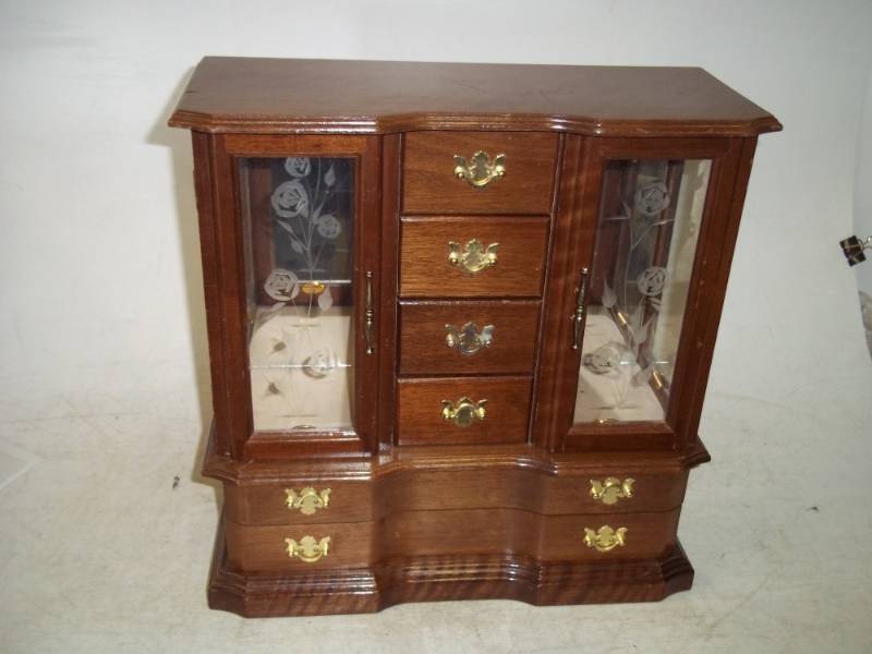 Jewelry Cabinet  15 x 16 x 6