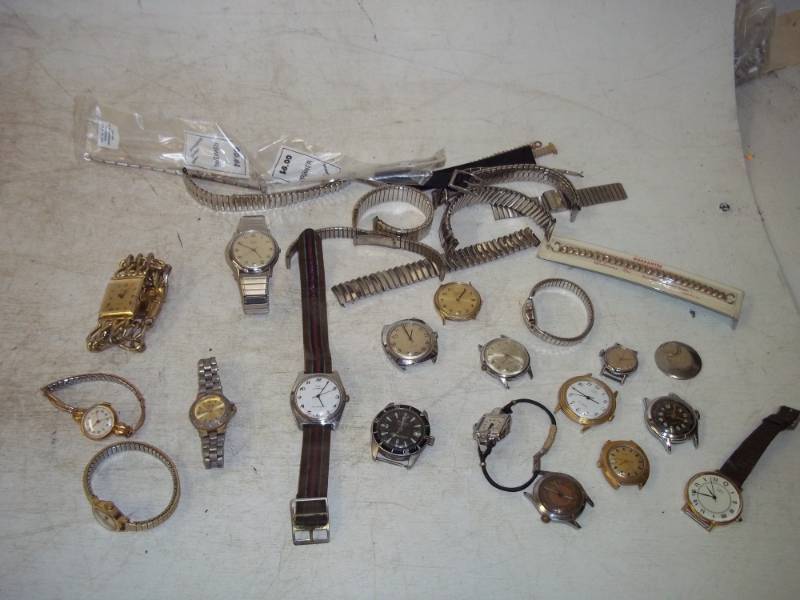 Watches and Watch Parts