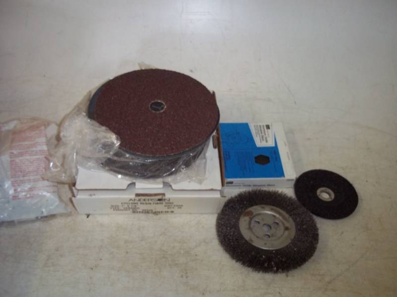25 7 x 78 Resin Fiber Discs and other disks