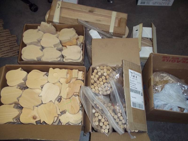 Wood Craft Parts and Dowels