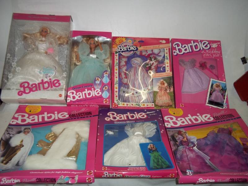 Vintage Barbies and accessories