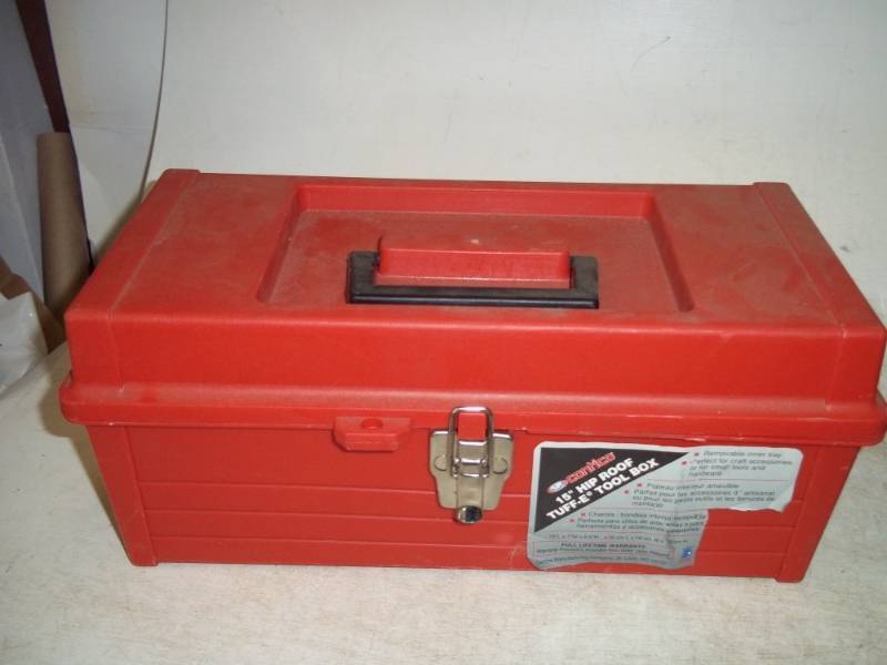 Tool Box with Tools
