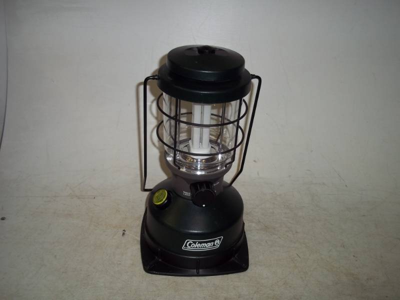 Coleman Battery Powered Lantern tested and works