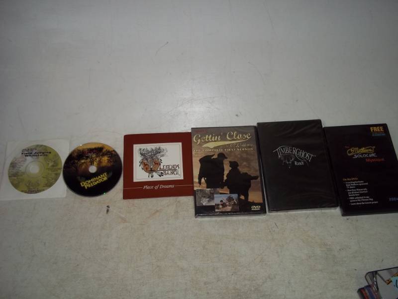 6 Big Game Hunting DVDs