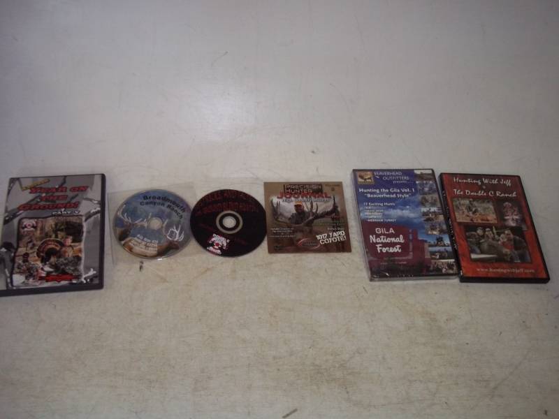 6 Big Game Hunting DVDs