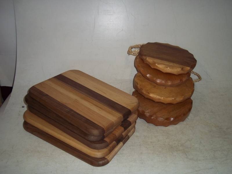 Cutting boards and wood plaques