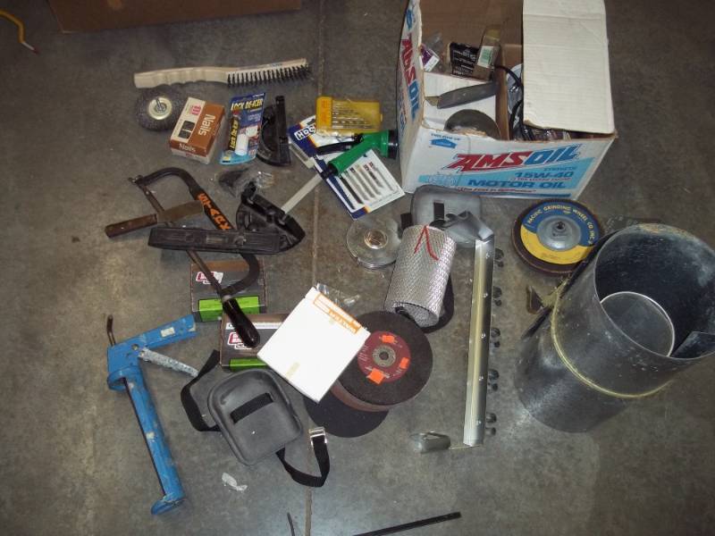Assorted Tools and Hardware