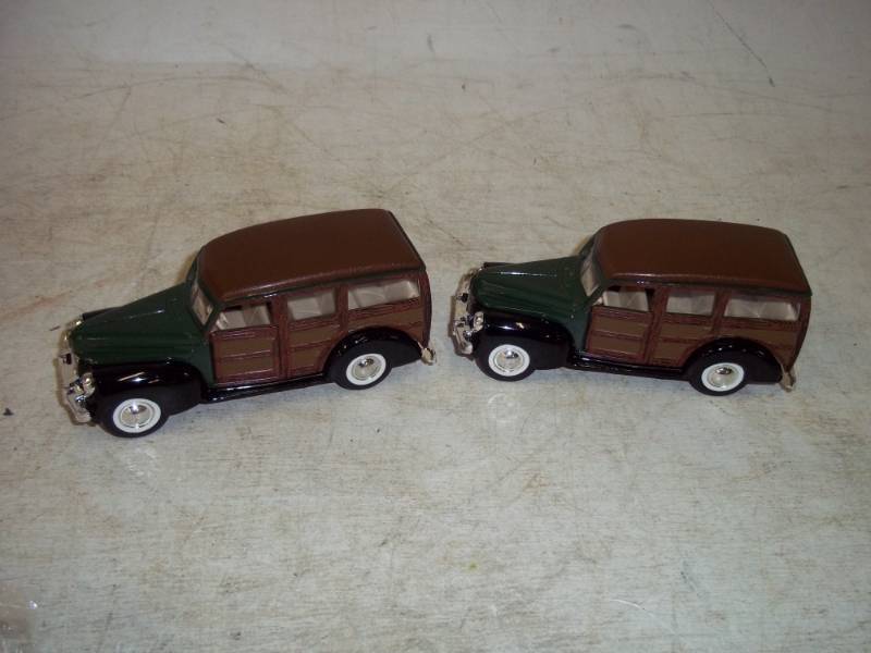 Pair of 1940 Ford Woody Wagon  Collector Car