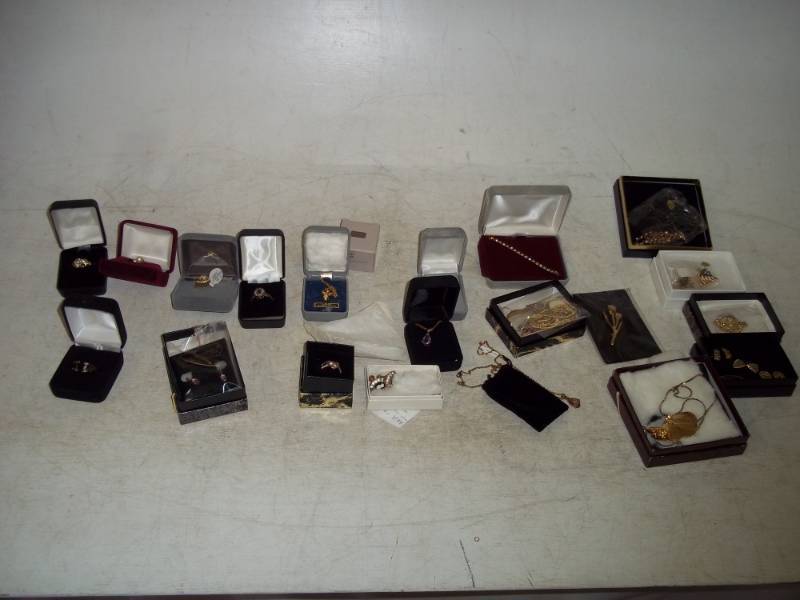 Rings, earrings, and Necklaces