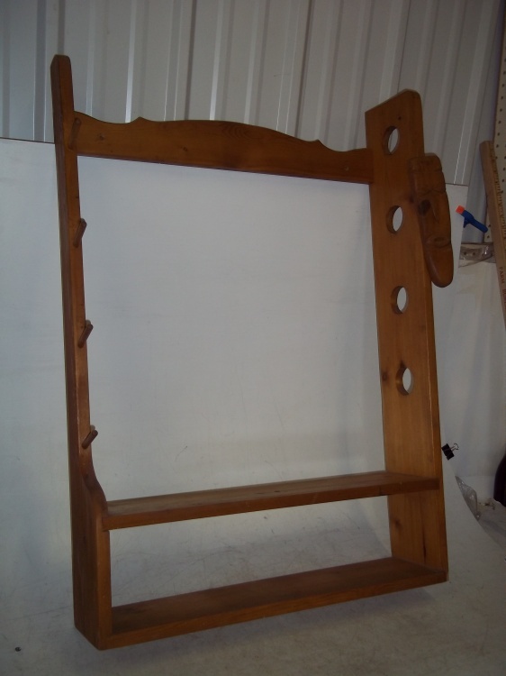 Wood Gun Rack