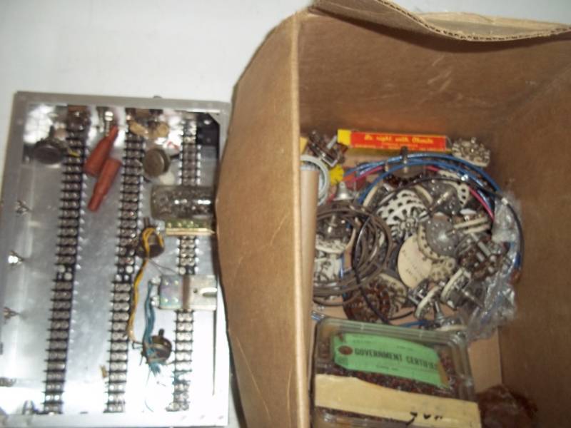 Electrical Switches and Switch box with parts