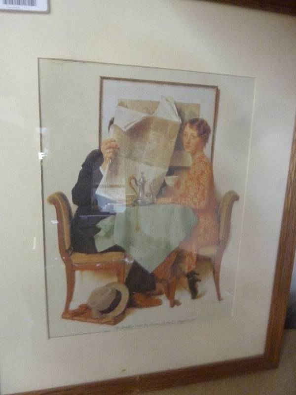Norman Rockwell Print