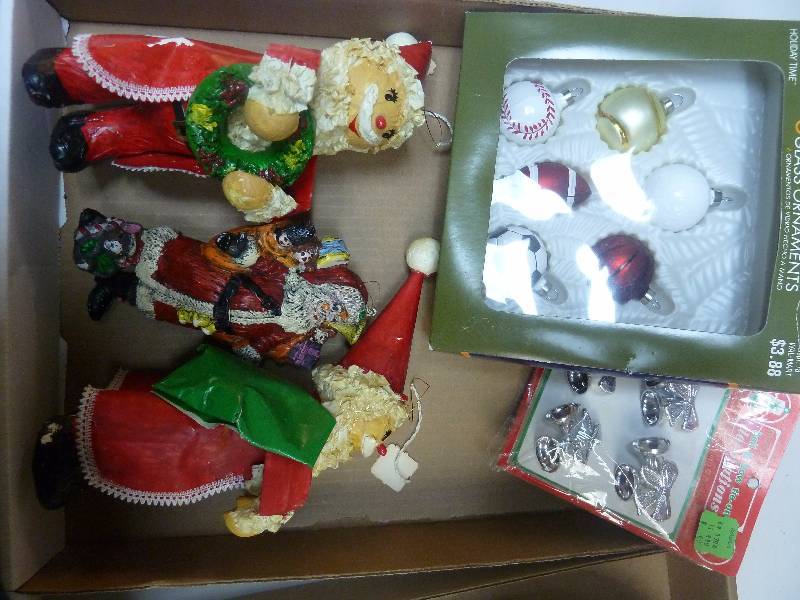 Vintage & New Christmas Ornaments