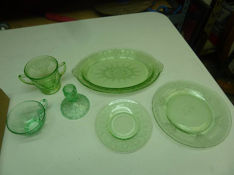 Uranium Glass Lot