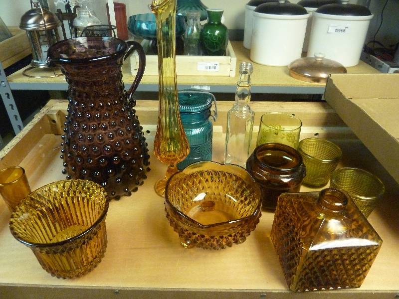 Vintage Colored Glass