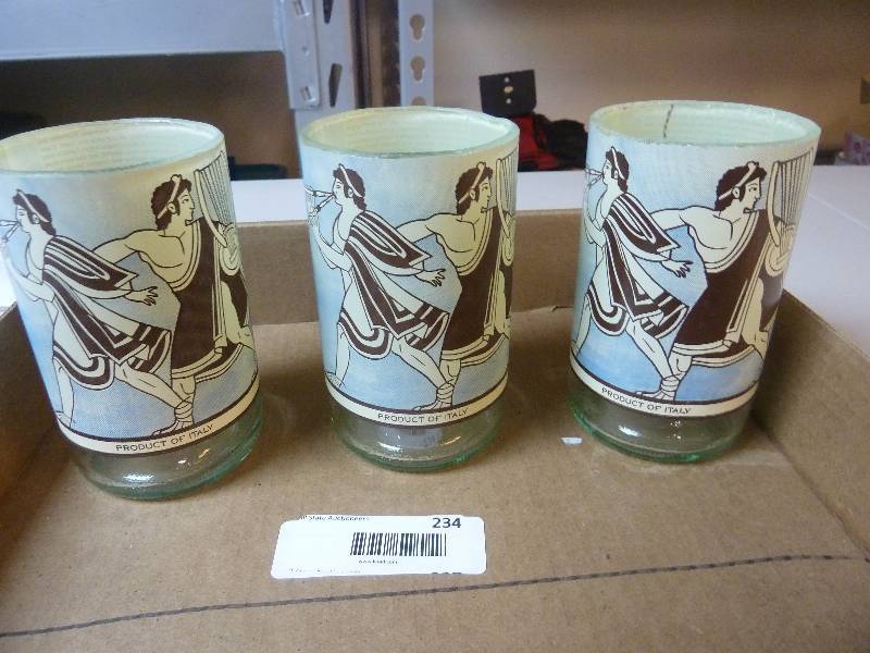 Wine Bottle Glasses