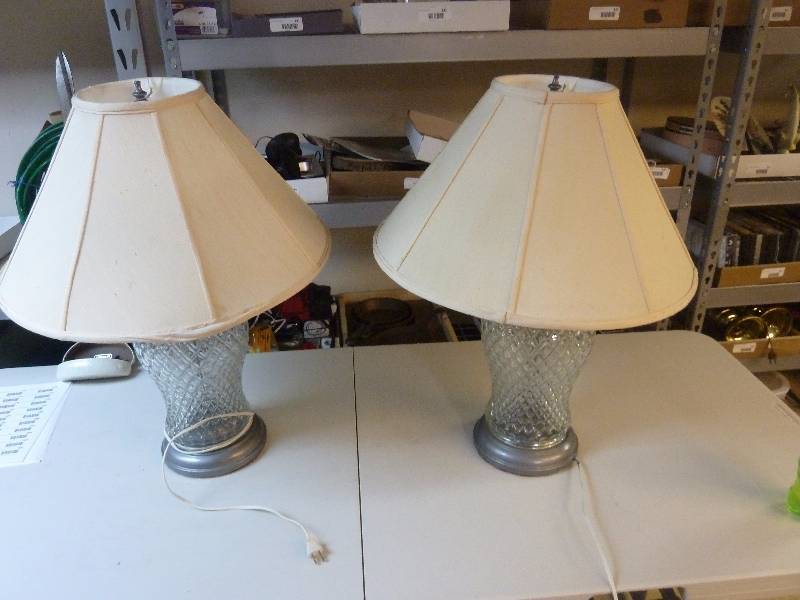 Glass Table Lamps